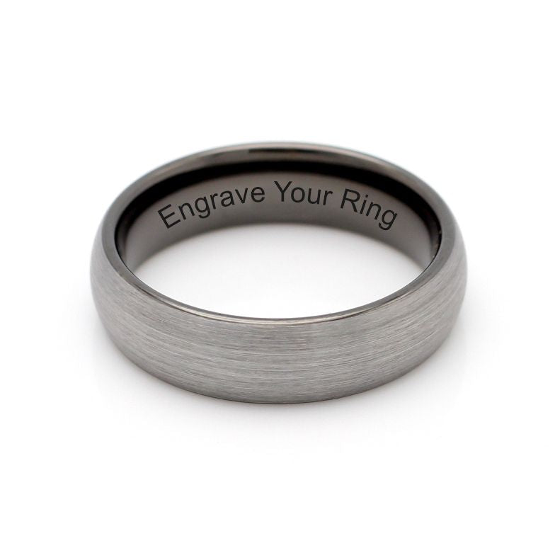 Detroit Silver Grey Ring