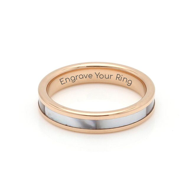 Florence Gold Pearl Ring