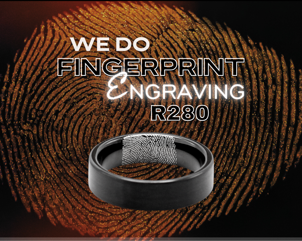 Tungsten Men's & Women's Titanium Rings – Urban Rings SA