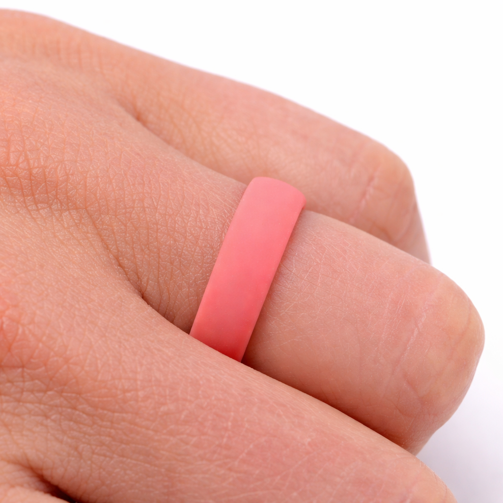 Waikiki CORAL 5.5mm Grooved Silicone Ring