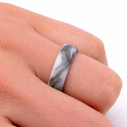Waikiki MARBLE 5.5mm Grooved Silicone Band