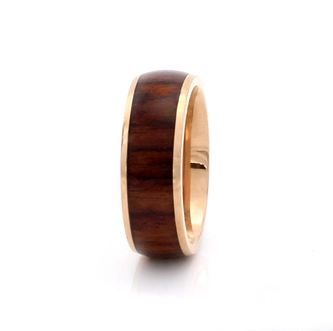 Casablanca Ring Rose Gold Wood 