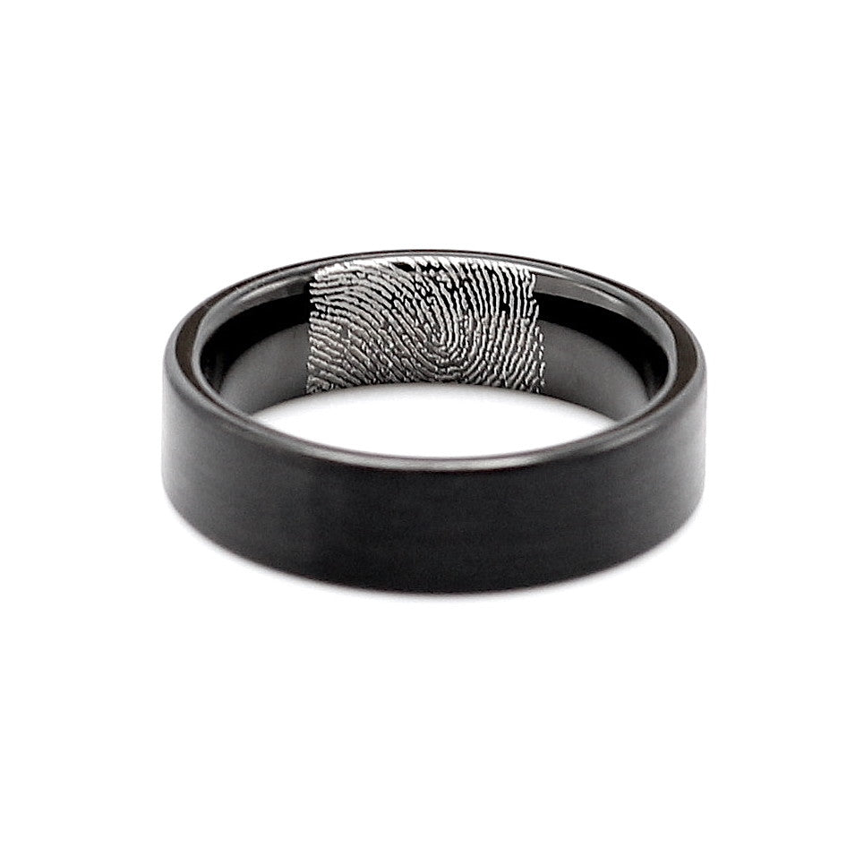 8mm Matte Black Ceramic Ring - Men's Wedding Bands – The Jewelry Source