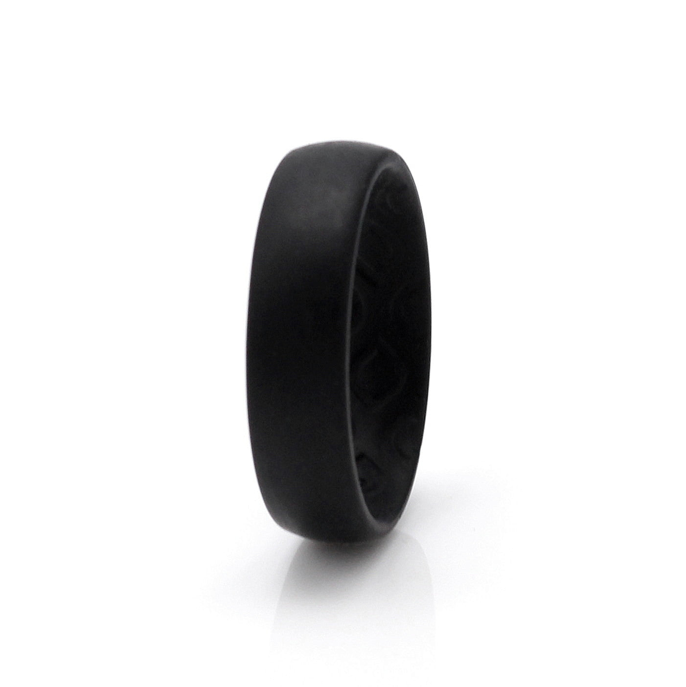 Waikiki BLACK 5.5mm Grooved Silicone Ring