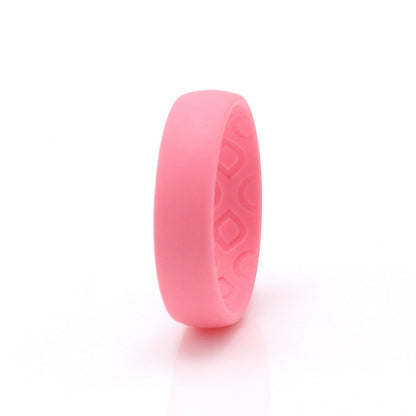 Waikiki COMBO PINK 5.5mm Grooved Silicone Rings