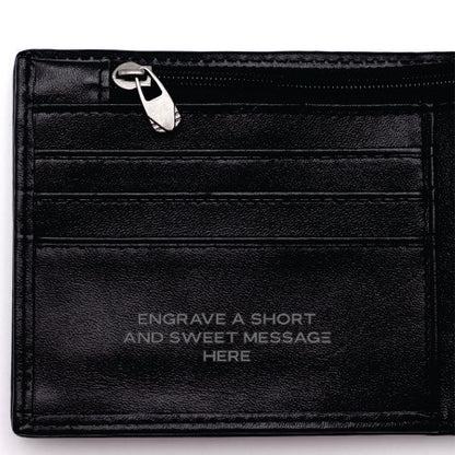 Urban Man Genuine Leather Wallet BLACK